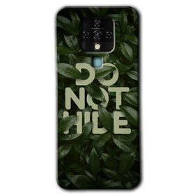 Tecno Camon 16 Do Not Hide Baskılı Uyumlu Silikon Kılıf