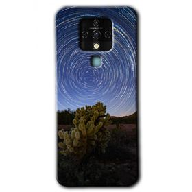 Tecno Camon 16 Eclipse Sky Baskılı Uyumlu Silikon Kılıf