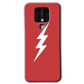 Tecno Camon 16 Flash Logo Baskılı Uyumlu Silikon Kılıf