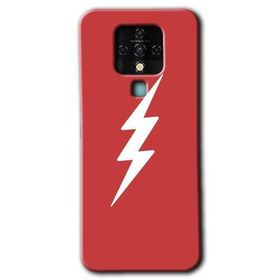 Tecno Camon 16 Flash Logo Baskılı Uyumlu Silikon Kılıf