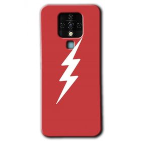 Tecno Camon 16 Flash Logo Baskılı Uyumlu Silikon Kılıf