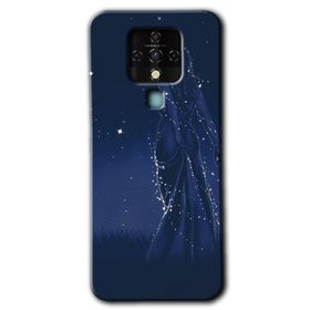 Tecno Camon 16 Gecenin Kraliçesi Baskılı Uyumlu Silikon Kılıf