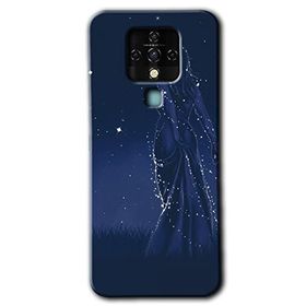 Tecno Camon 16 Gecenin Kraliçesi Baskılı Uyumlu Silikon Kılıf