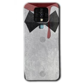Tecno Camon 16 Gentleman Blood Baskılı Uyumlu Silikon Kılıf