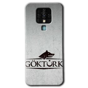 Tecno Camon 16 Göktürk Baskılı Uyumlu Silikon Kılıf