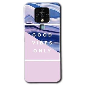 Tecno Camon 16 Good Vibes Baskılı Uyumlu Silikon Kılıf