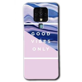 Tecno Camon 16 Good Vibes Baskılı Uyumlu Silikon Kılıf