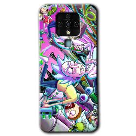 Tecno Camon 16 Graffiti Çizgi Film Baskılı Uyumlu Silikon Kılıf
