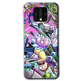 Tecno Camon 16 Graffiti Çizgi Film Baskılı Uyumlu Silikon Kılıf