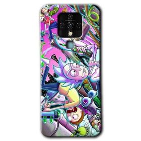 Tecno Camon 16 Graffiti Çizgi Film Baskılı Uyumlu Silikon Kılıf