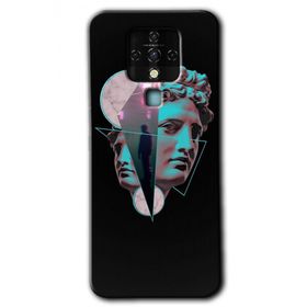 Tecno Camon 16 Heykel Baskılı Uyumlu Silikon Kılıf