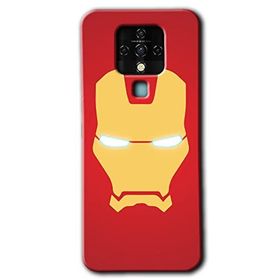 Tecno Camon 16 İronMan Baskılı Uyumlu Silikon Kılıf
