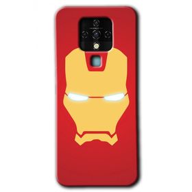 Tecno Camon 16 İronMan Baskılı Uyumlu Silikon Kılıf