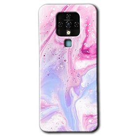 Tecno Camon 16 Kabarmış Leke Baskılı Uyumlu Silikon Kılıf
