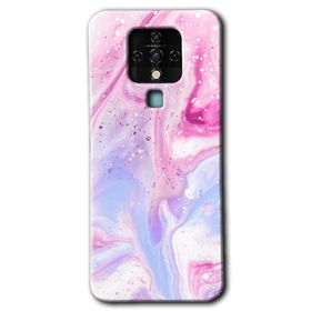 Tecno Camon 16 Kabarmış Leke Baskılı Uyumlu Silikon Kılıf