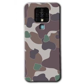 Tecno Camon 16 Kamuflaj 11 Baskılı Uyumlu Silikon Kılıf