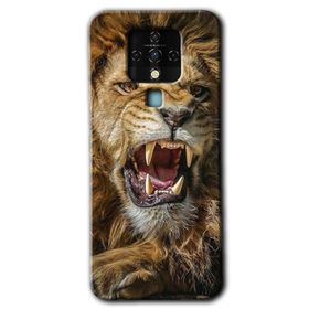 Tecno Camon 16 King Lion Baskılı Uyumlu Silikon Kılıf