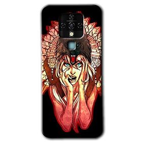 Tecno Camon 16 Kurt Kız Baskılı Uyumlu Silikon Kılıf