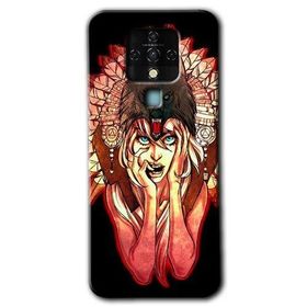Tecno Camon 16 Kurt Kız Baskılı Uyumlu Silikon Kılıf