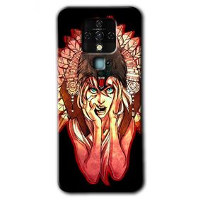 Tecno Camon 16 Kurt Kız Baskılı Uyumlu Silikon Kılıf