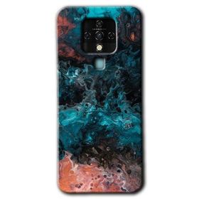 Tecno Camon 16 Liquid Colorfull Baskılı Uyumlu Silikon Kılıf