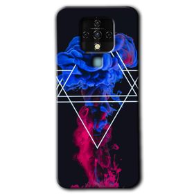 Tecno Camon 16 Mekanik Duman 1 Baskılı Uyumlu Silikon Kılıf