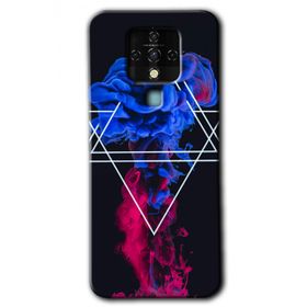 Tecno Camon 16 Mekanik Duman 1 Baskılı Uyumlu Silikon Kılıf