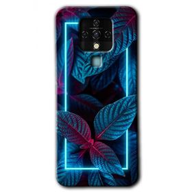 Tecno Camon 16 Mekanik Yaprak 4 Baskılı Uyumlu Silikon Kılıf