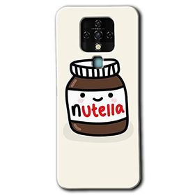 Tecno Camon 16 Nutella Aşkım Baskılı Uyumlu Silikon Kılıf