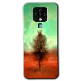 Tecno Camon 16 Outlines Paint Baskılı Uyumlu Silikon Kılıf