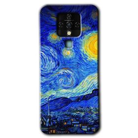 Tecno Camon 16 Outlines Paint Baskılı Uyumlu Silikon Kılıf