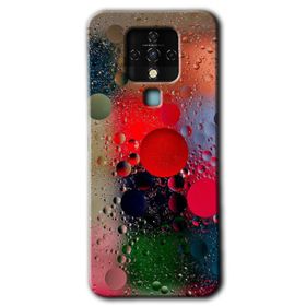 Tecno Camon 16 Outlines Paint Baskılı Uyumlu Silikon Kılıf