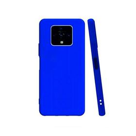 Tecno Camon 16 Premier Mavi Uyumlu Silikon Kılıf