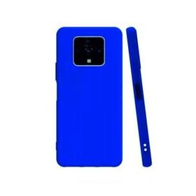 Tecno Camon 16 Premier Mavi Uyumlu Silikon Kılıf