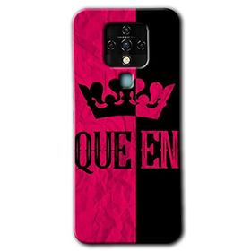 Tecno Camon 16 Queen Baskılı Uyumlu Silikon Kılıf