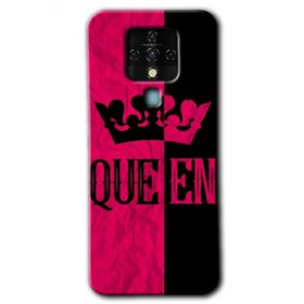 Tecno Camon 16 Queen Baskılı Uyumlu Silikon Kılıf
