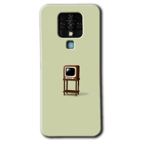 Tecno Camon 16 Retro TV Baskılı Uyumlu Silikon Kılıf