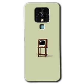 Tecno Camon 16 Retro TV Baskılı Uyumlu Silikon Kılıf