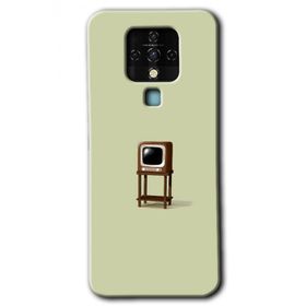 Tecno Camon 16 Retro TV Baskılı Uyumlu Silikon Kılıf