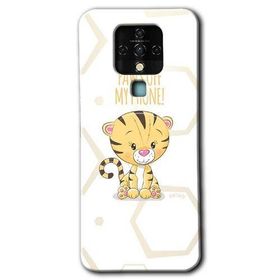 Tecno Camon 16 Sevimli Kedi 1 Baskılı Uyumlu Silikon Kılıf