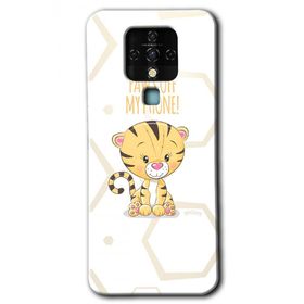 Tecno Camon 16 Sevimli Kedi 1 Baskılı Uyumlu Silikon Kılıf