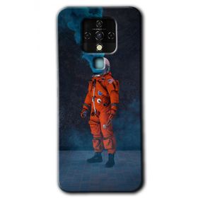 Tecno Camon 16 Smoke Astronot Baskılı Uyumlu Silikon Kılıf