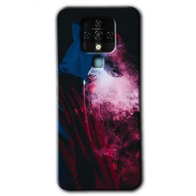 Tecno Camon 16 Smoke Man Baskılı Uyumlu Silikon Kılıf