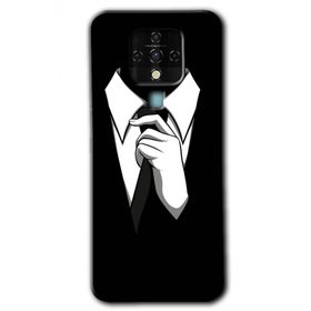 Tecno Camon 16 Smokin Baskılı Uyumlu Silikon Kılıf