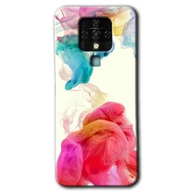Tecno Camon 16 Spots Lilac Baskılı Uyumlu Silikon Kılıf