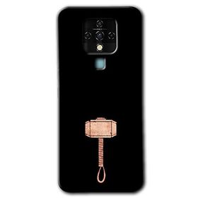 Tecno Camon 16 Thor Çekiç Baskılı Uyumlu Silikon Kılıf