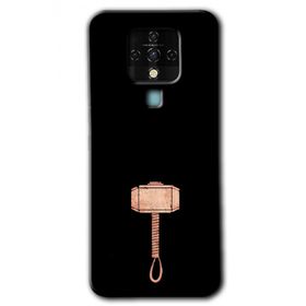 Tecno Camon 16 Thor Çekiç Baskılı Uyumlu Silikon Kılıf