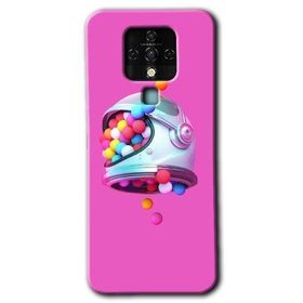 Tecno Camon 16 Uzay Başlığı Baskılı Uyumlu Silikon Kılıf