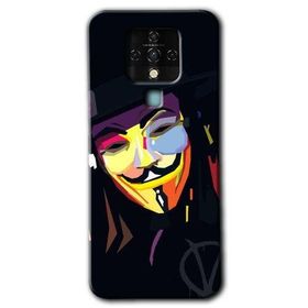 Tecno Camon 16 Vendetta Baskılı Uyumlu Silikon Kılıf