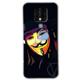 Tecno Camon 16 Vendetta Baskılı Uyumlu Silikon Kılıf